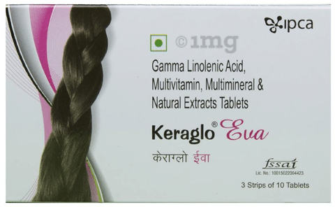 Keraglo Eva Tablet 30 Uses Price Dosage Side Effects Substitute Buy  Online