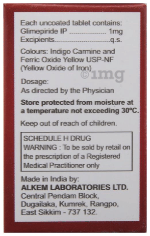 Glucoryl 1 Tablet image