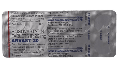 ARvasT 20 Tablet image