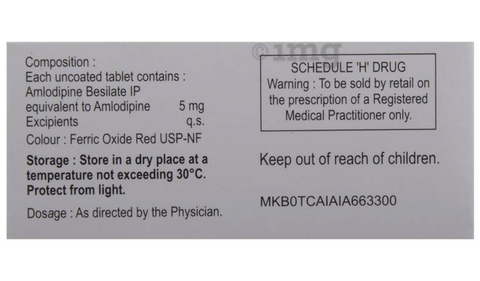 Amlokind 5 Tablet image Amlokind 5 Tablet image