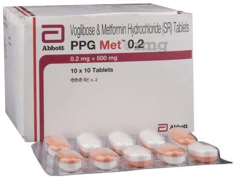 PPG Met 0.2 Tablet SR image PPG Met 0.2 Tablet SR image