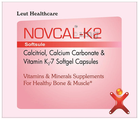 Novcal-K2 Softgel Capsule image Novcal-K2 Softgel Capsule image