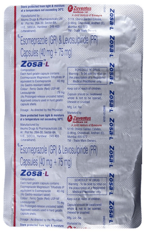 Zosa-L Capsule PR image Zosa-L Capsule PR image
