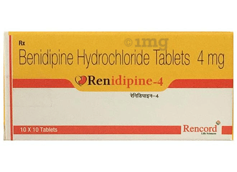 Renidipine 4 Tablet image