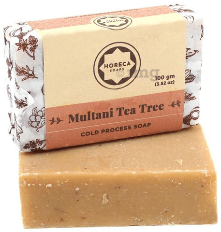Horeca Soaps Cold Process Soap Multani Tea Tree image Horeca Soaps Cold Process Soap Multani Tea Tree image