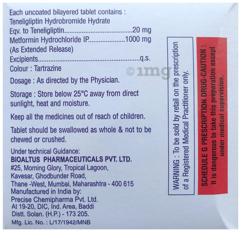 Tenigipt-MF Tablet ER image