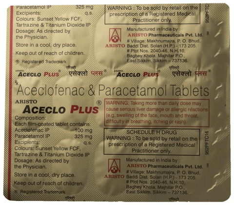 Aceclo Plus Tablet image