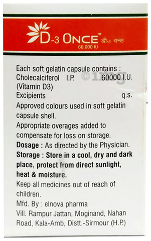 D3 Once Capsule image