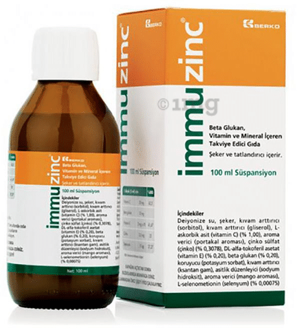 Imuzinc Syrup: View Uses, Side Effects, Price and Substitutes | 1mg Imuzinc Syrup: View Uses, Side Effects, Price and Substitutes | 1mg