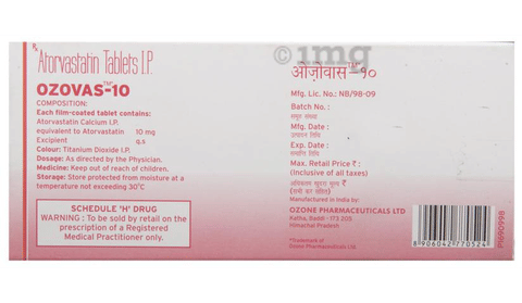 Ozovas 10 Tablet image