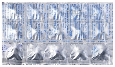 Clavix-AS 75 Tablet image