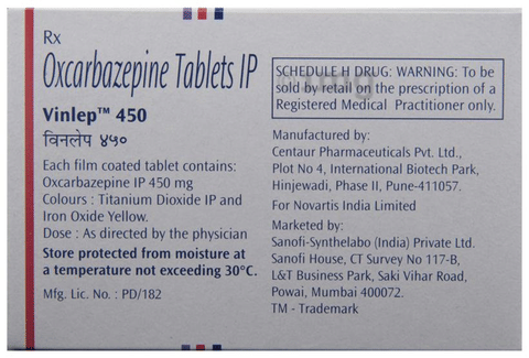 Vinlep 450 Tablet image Vinlep 450 Tablet image