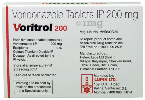 Voritrol 200 Tablet image Voritrol 200 Tablet image