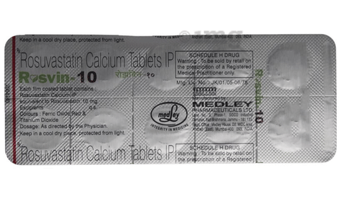 Rosvin 10 Tablet image