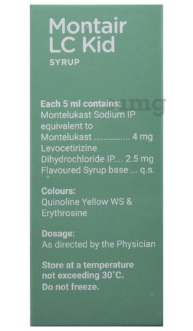 Montair LC Kid Syrup image Montair LC Kid Syrup image