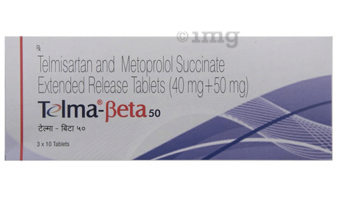 Telma-Beta 50 Tablet ER image