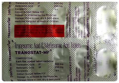 Tranostat-MF Tablet: View Uses, Side Effects, Price and Substitutes