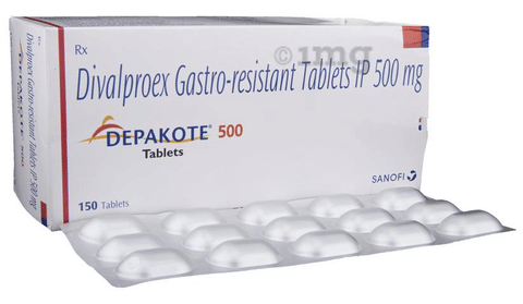 Depakote 500 Tablet image