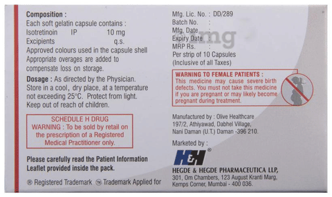 Tretin-Iso 10 Capsule image