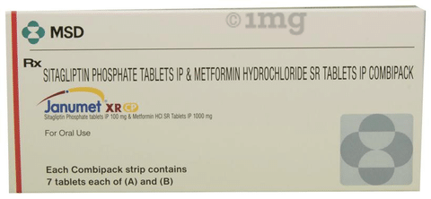 Janumet XR CP Tablet