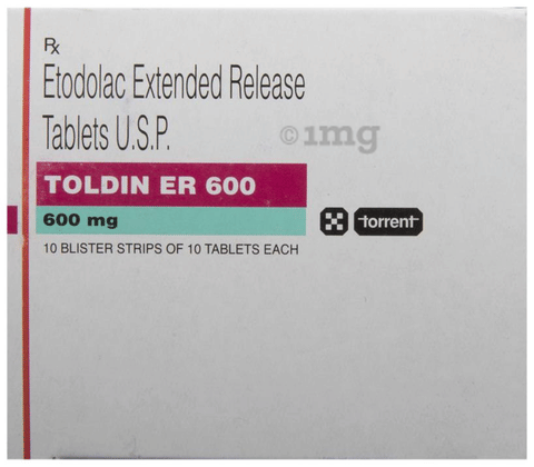 Toldin ER 600 Tablet image