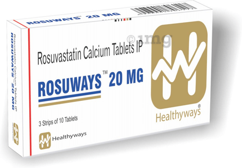 Rosuways 20mg Tablet image Rosuways 20mg Tablet image
