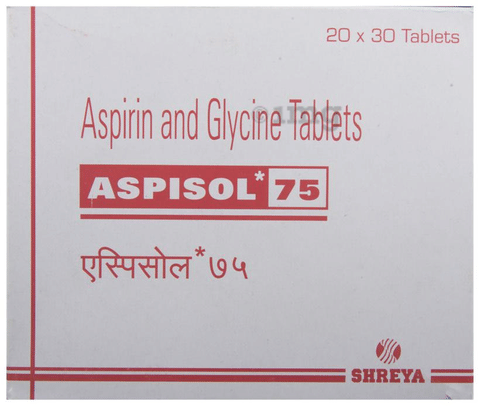 Aspisol 75 Tablet image Aspisol 75 Tablet image