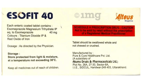 Esofit 40 Tablet image