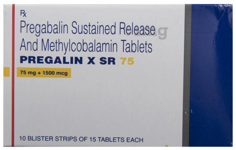 Pregalin X SR 75 Tablet image
