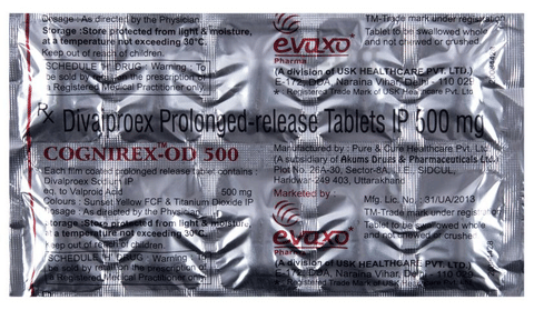 Cognirex-OD 500 Tablet PR image