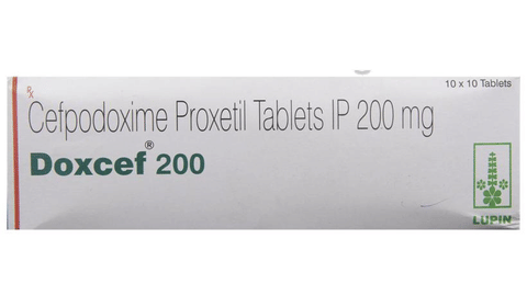 Doxcef 200 Tablet image