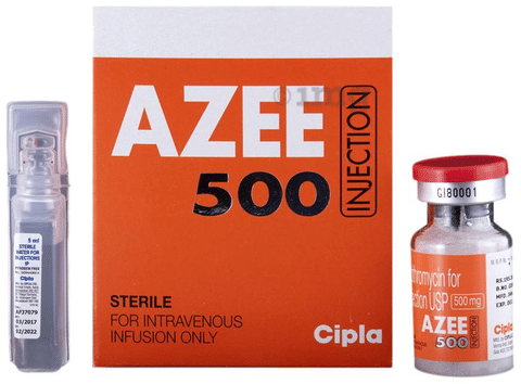 Azee 500 Injection image