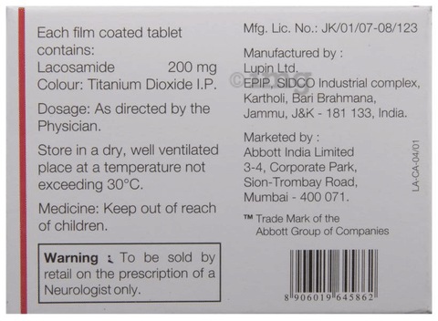 Lacoxa 200mg Tablet image Lacoxa 200mg Tablet image