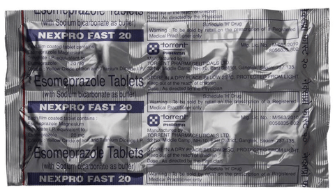 NexPRO Fast 20 Tablet image