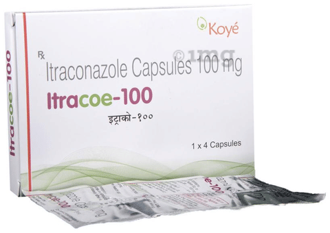 Itracoe 100 Capsule image Itracoe 100 Capsule image