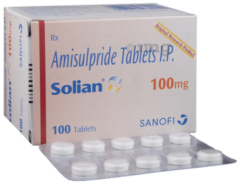 Solian 100mg Tablet image