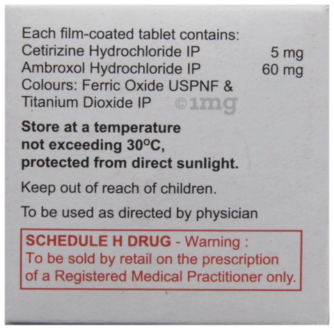 Cetzine A  Tablet image