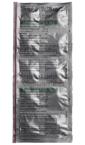 Olmezest CH 20 Tablet image