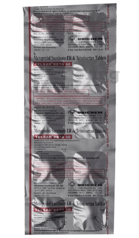 Telsar Beta 50 Tablet ER image