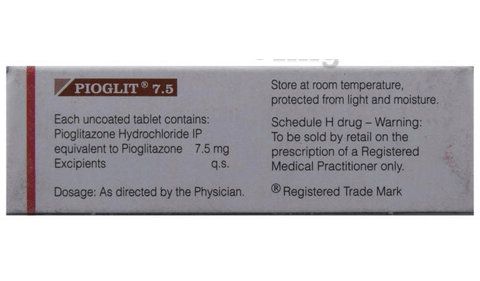 Pioglit 7.5 Tablet image