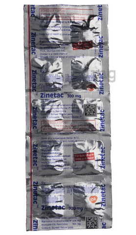 Zinetac 300mg Tablet image Zinetac 300mg Tablet image
