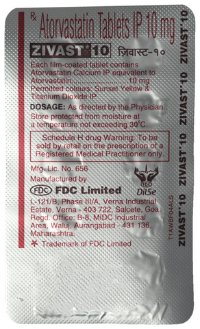 ZIvast 10 Tablet image