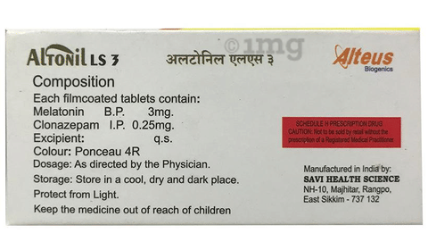 Altonil LS 3 Tablet image