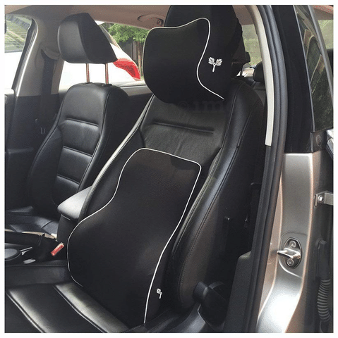 Grin Health Orthopedic Lower Lumbar Back Support for Car Driving