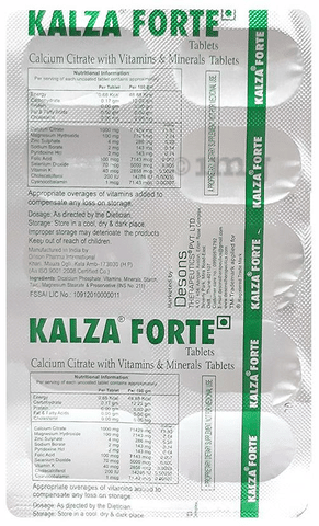 Kalza Forte Tablet image Kalza Forte Tablet image