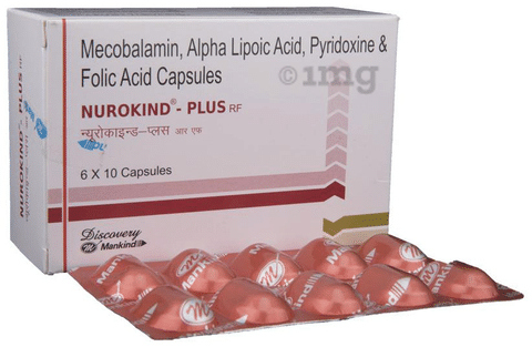 Nurokind Plus Rf Strip Of 10 Capsules: Uses, Side Effects, Price & Dosage