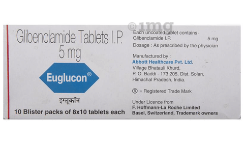 Euglucon Tablet image