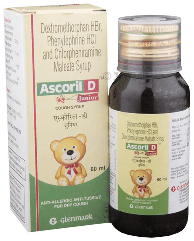 Ascoril D Junior Cough Syrup image