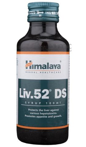 Himalaya Liv.52 DS Syrup  Protects the Liver, Promotes Appetite