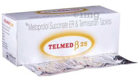 Telmed Beta 25 Tablet ER 1